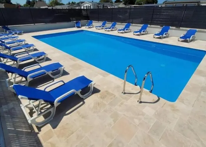 Kamp alanı Mobil 6-8 Places Parcelle 4 Climatise Biville-sur-Mer